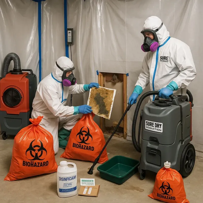 Contaminated Water Handling Protocols process in Loyola, CA